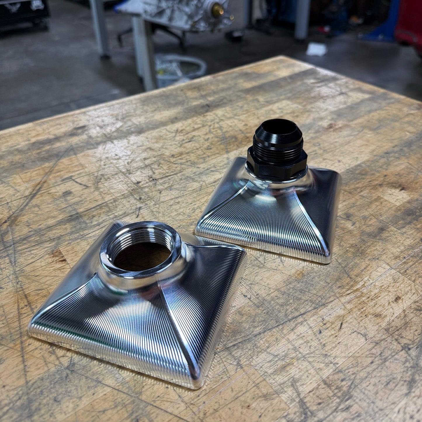 -20 ORB Air to Water intercooler endtank
