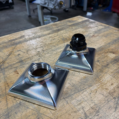 -20 ORB Air to Water intercooler endtank