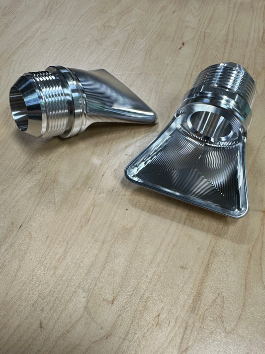 JGPC Radiator AN Inlet / Outlet